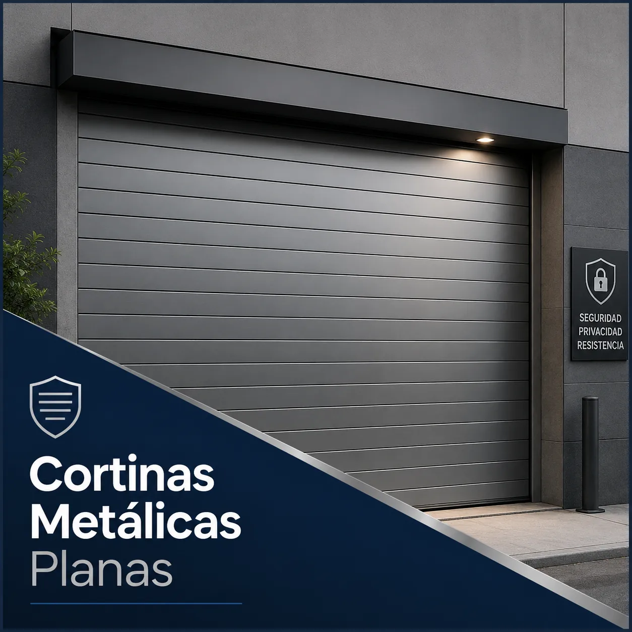 Cortinas Metalicas Planas