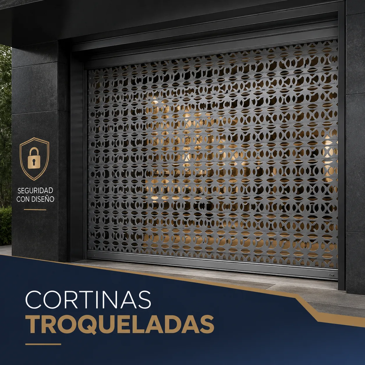 Cortinas De Acero Troqueladas